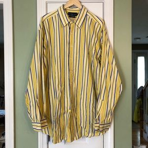 Ralph Lauren 2XLT Tall Striped Blake Button Down
